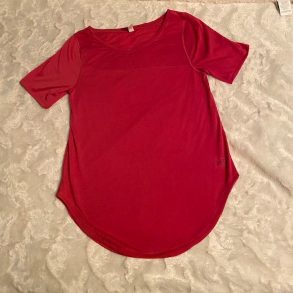 Under Armour Heat Gear Shirt Ladies Size Medium